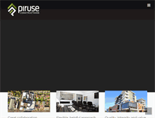 Tablet Screenshot of piruse.com
